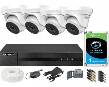 Zestaw monitoringu CCTV 1Tb – Hikvision Hiwatch