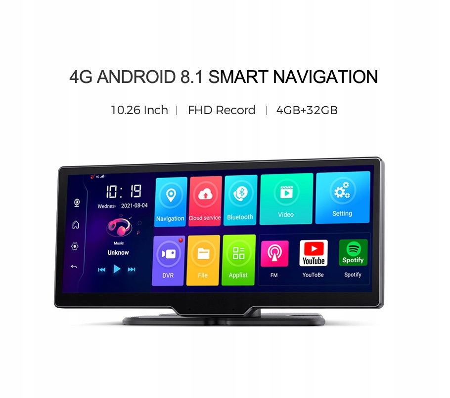 Rejestrator jazdy w ekranie LCD 10w1 2mp filmy full HD 1080p GPS - obrazek 2