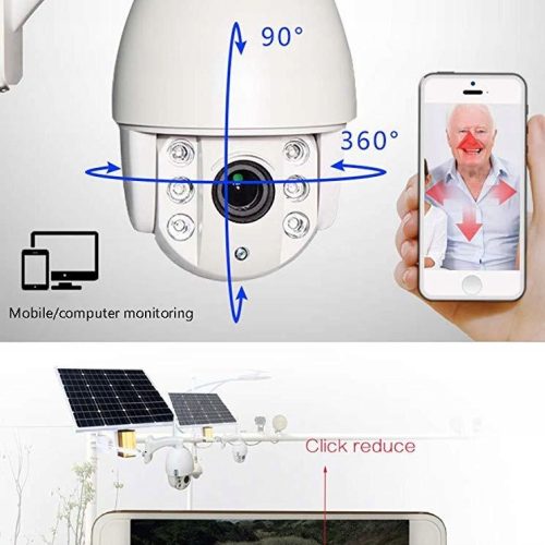 Kamera 5Mpx SIM GSM 4G LTE WIFI solarna z panelem