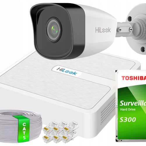Zestaw do monitoringu dom kamera IP 1x IPCAM-B2 NV...