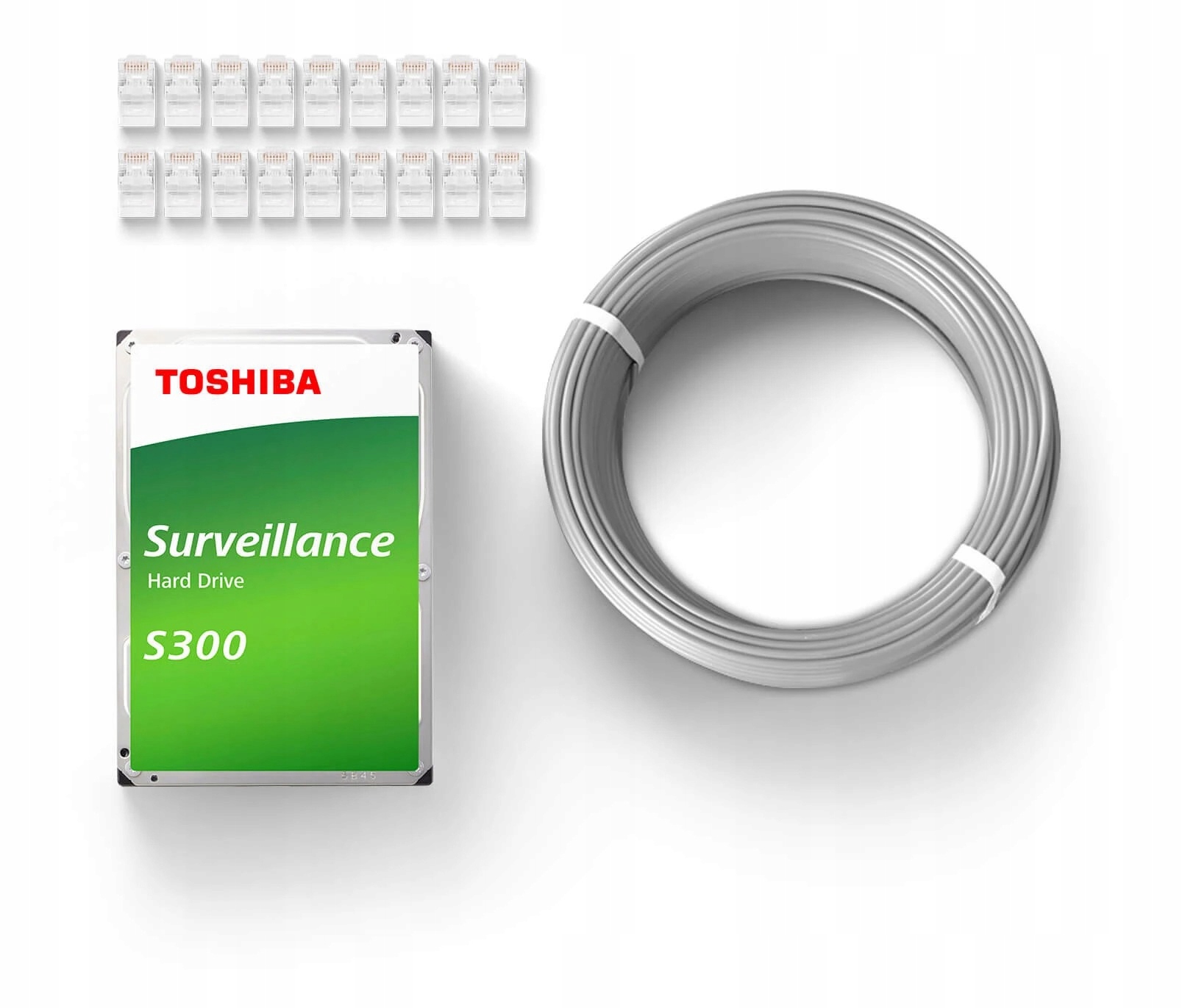 Zestaw monitoringu dom firma kamera 12x PTZ-N4MP-P 4MPx obrotowa switch - obrazek 11