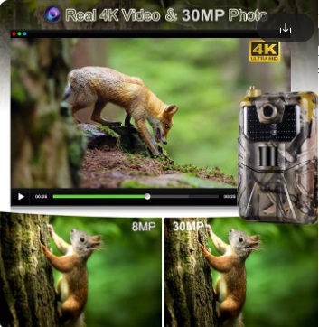 Kamera myśliwska HC900 WIFI PRO 4K 30MP APP FOTOPUŁAPKA WIFI - obrazek 3
