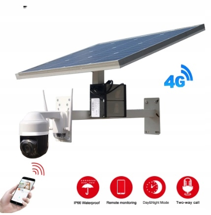 Panel solarny z baterią do Kamer Monitoringu 60w30