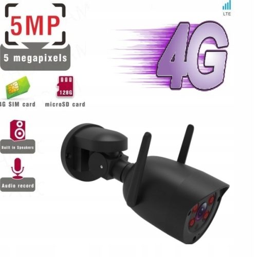 Kamera Obrotowa GSM 4G SIM LTE 5MPx SONY Tracking