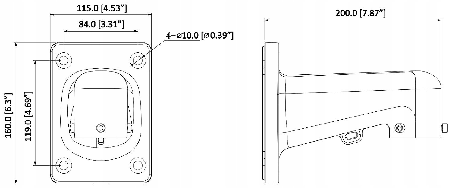 Uchwyt kamery PFB305W dahua - obrazek 3