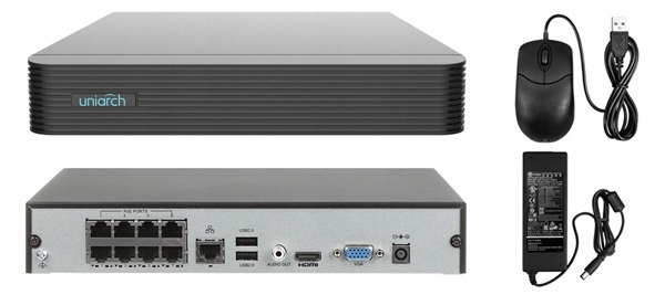 Zestaw monitoringu dom kamera IP 6x IPC-T124-APF28 4 Mpx IR 30 m - obrazek 3