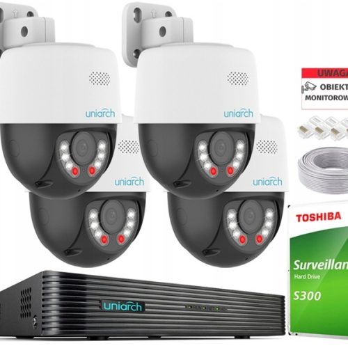 Zestaw monitoringu dom kamera IP 4x IPC-P213-AF40K...