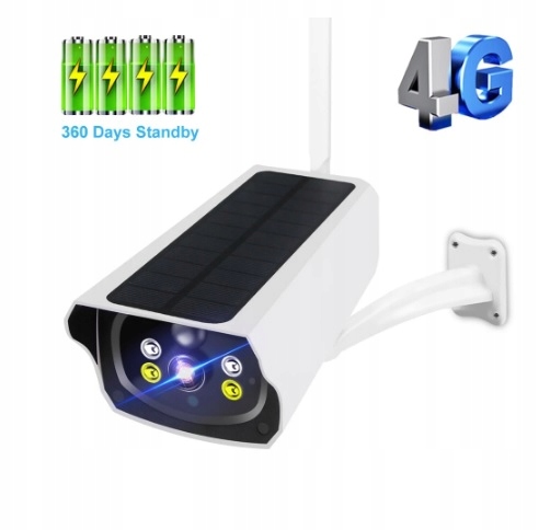 KAMERA SOLARNA GSM 3G 4G +PANEL SOLARNY+ karta SIM_` - obrazek 4