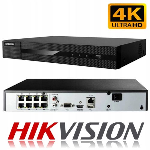 Rejestrator Hikvision Rejestrator 8xPOE NVR-8CH-PO...