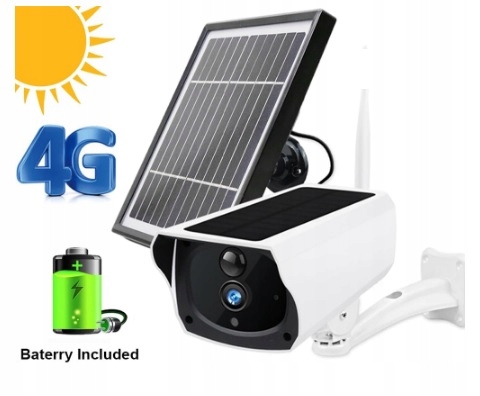 KAMERA SOLARNA GSM 3G 4G +PANEL SOLARNY+ SIM CARD