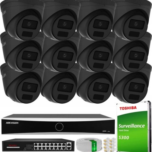 Zestaw monitoringu dom kamera IP 12x IPC-T241H-C B...