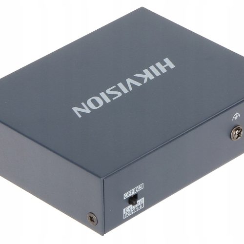 SWITCH POE DS-3E0105P-E(B) 4-PORTOWY Hikvision