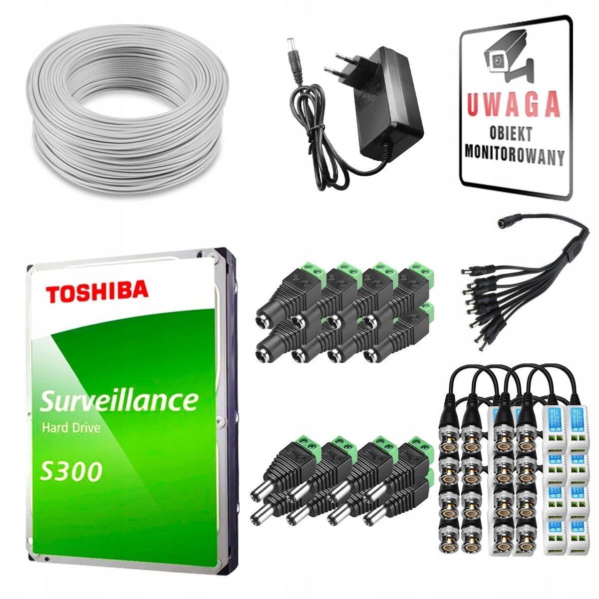 Zestaw monitoringu dom firma kamery IP 8x BCS-EA15FR3-G(H2) 5MPx IR 30m - obrazek 15