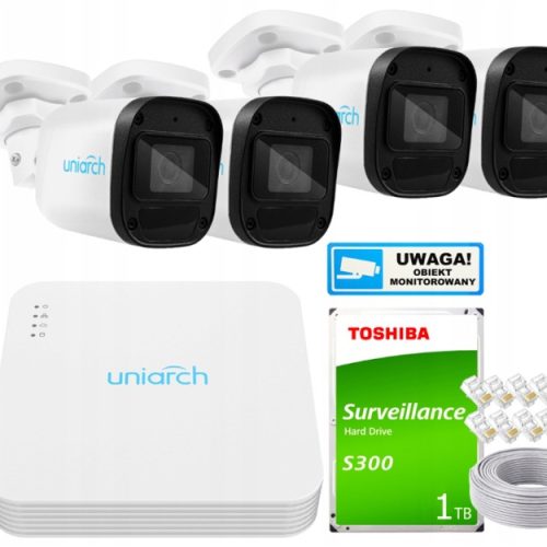 Zestaw monitoringu dom kamera IP 4x IPC-B122-APF28...
