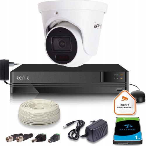 Zestaw do monitoringu dom firma kamera 4W1 KG-L14H...