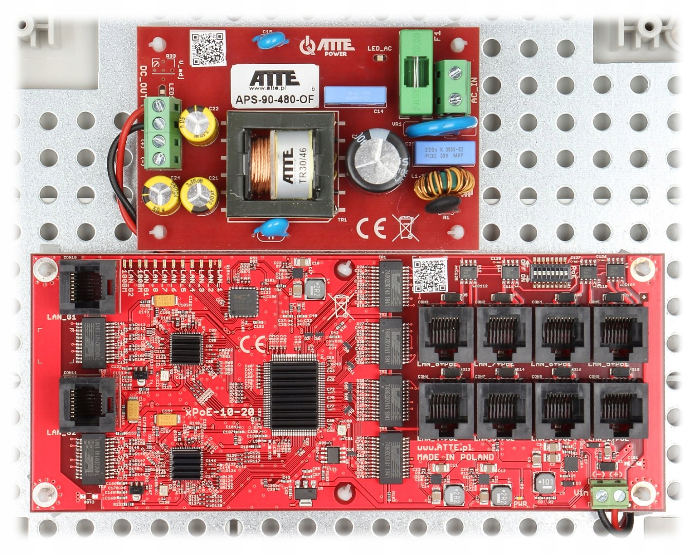 SWITCH POE IP-8-20-L2 8-PORTOWY ATTE - obrazek 4