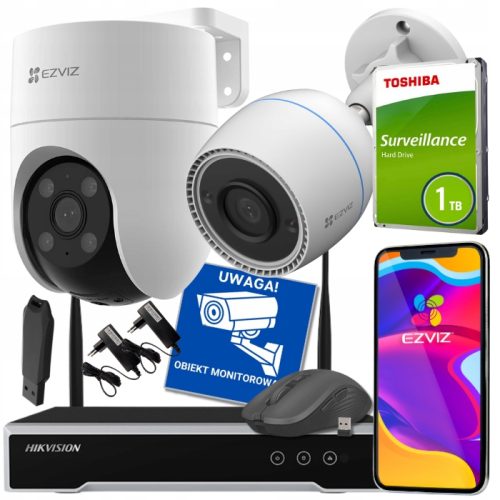 Zestaw do monitoringu Ezviz ZESTAW KAMER DO MONITO...