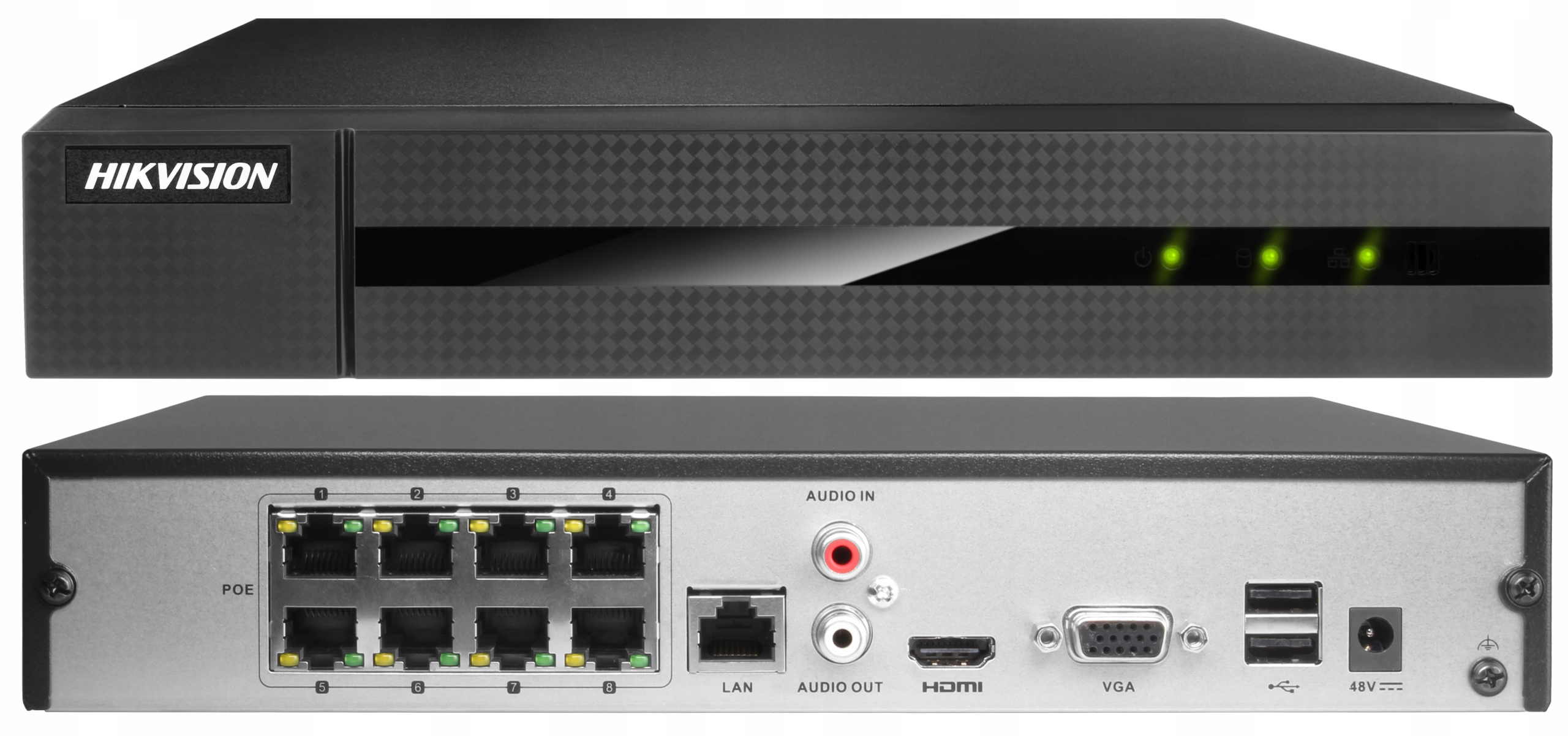 REJESTRATOR IP PoE Hikvision NVR-8CH-POE 8-kanałów - obrazek 4