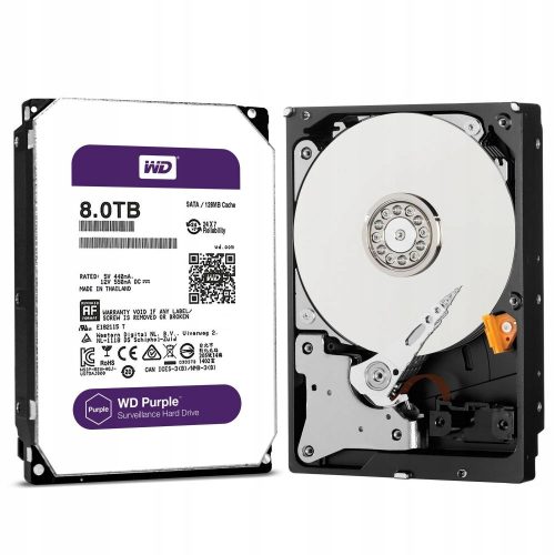 Dysk twardy Western Digital WD Purple WD84PURZ 8TB...