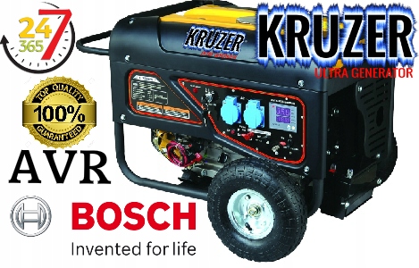 Agregat prądotwórczy przenośny trójfazowy Kruzer 2800 W benzyna - obrazek 7