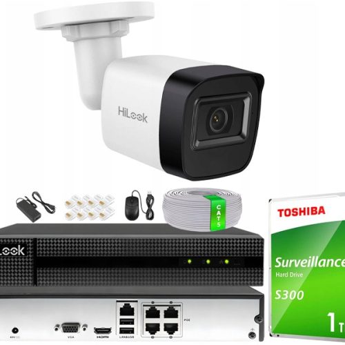Zestaw do monitoringu dom kamera IP 1x IPCAM-B4-P ...