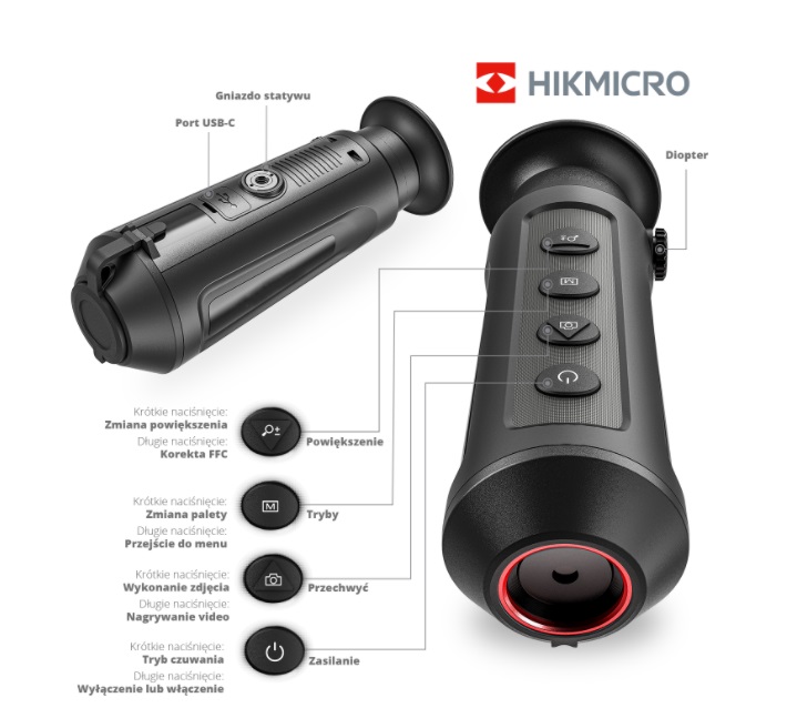Kamera Termowizyjna Termowizor HIKVISION LYNX C06 - obrazek 4