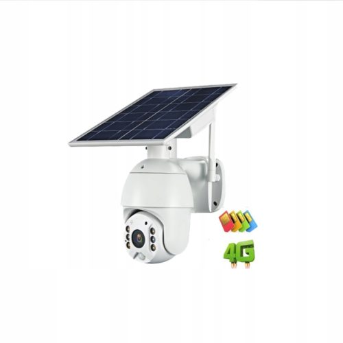 KAMERA BEZPRZEWODOWA PTZ GSM LTE + PANEL SOLARNY
