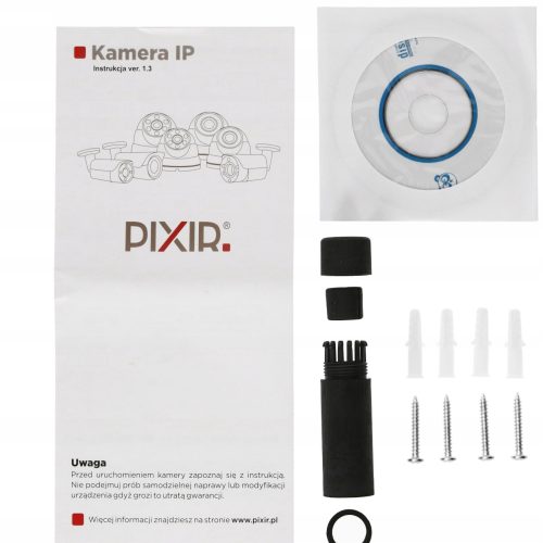 Tubowa kamera IP, 5 Mpx, H.265 PIX-IP5FBL-W