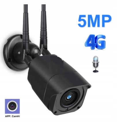 Kamera GSM Zewnętrzna WiFi 4G 3G SIM LTE 5MPx SON...
