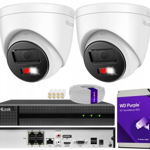 Zestaw monitoringu dom kamera IP 2x IPC-T280HA-LUF...