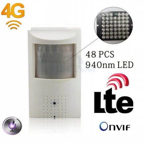 KAMERA W CZUJCE RUCHU 4G GSM INTERNET Z KARTY SIM