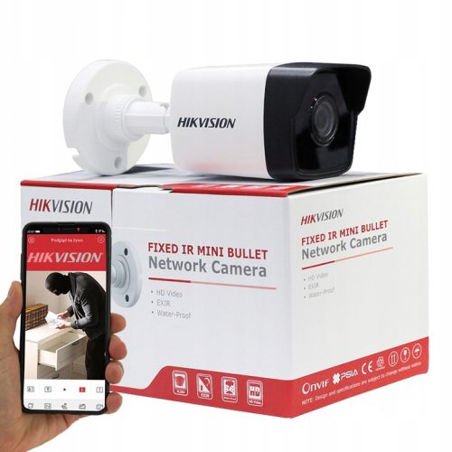 Kamera IP Hikvision DS-2CD1041G0-I/PL/NVR-8CH-POE