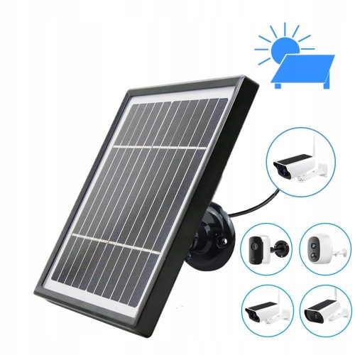 Panel solarny do kamer wifi 4G na baterie LJ18650
