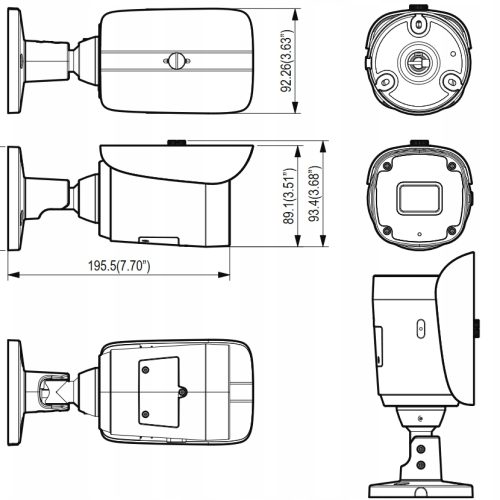 Kamera tubowa (bullet) IP Pelco IBV529-1ER 5 Mpx