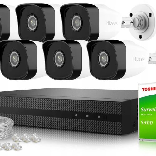 Zestaw do monitoringu firma 6x IPCAM-B5 5MPx IR 30...
