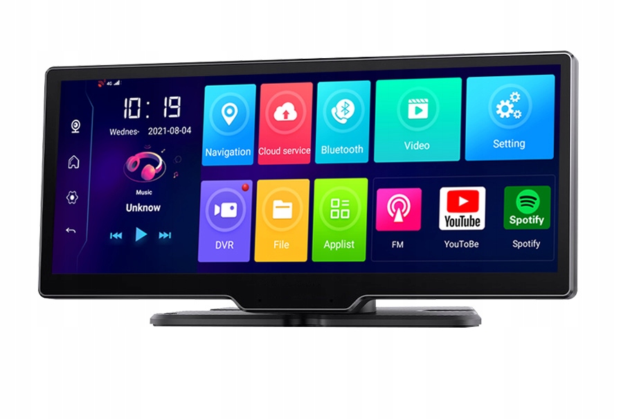 Rejestrator jazdy w ekranie LCD 10w1 2mp filmy full HD 1080p GPS