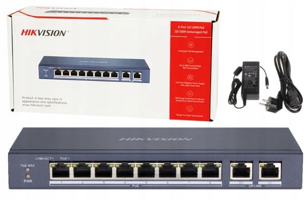 Rejestrator IP Hikvision 8 kanałów do 6Mpx Aplikacja HikConnect do 8 kamer - obrazek 10