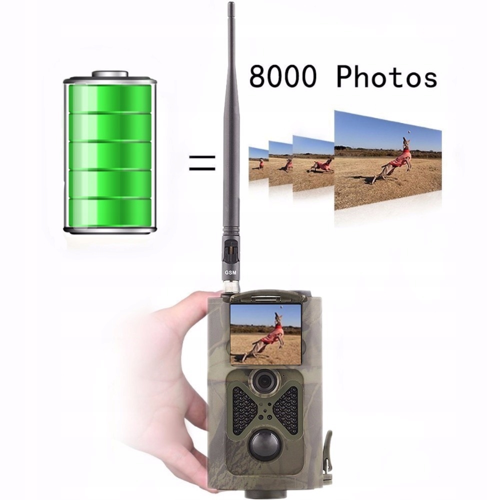 Kamera Leśna 12MPX fotopułapka MMS 3G GSM + SIM - obrazek 2
