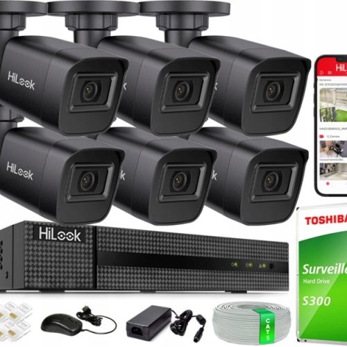 Zestaw monitoringu dom kamera zewnętrzna IP 6x IP...