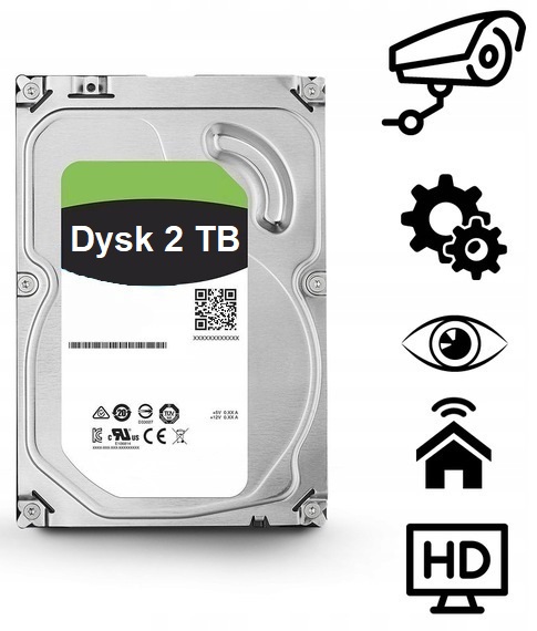 Dysk twardy Seagate SkyHawk 2TB SATA III 3,5" - obrazek 5