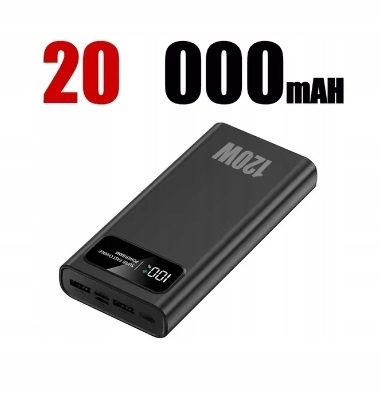 POWERBANK PowerPlay 20000mAh Super szybkie ładowa...