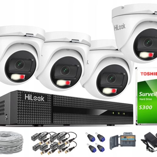 Zestaw do monitoringu HiLook 5MPx Hybrid Light HiL...