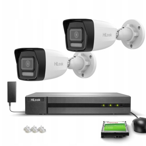 Zestaw do monitoringu 2x IPCAM-B2-30DL Full HD PoE...