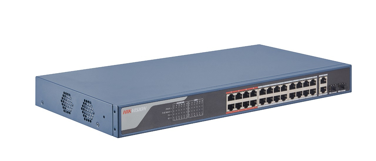 Switch smart manager 24P DS-3E1326P-EI - obrazek 2