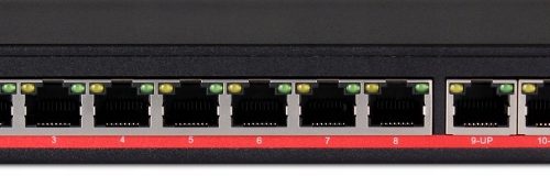 SWITCH POE GETFORT 8FE x POE +2FE UPLINK 120W POE+