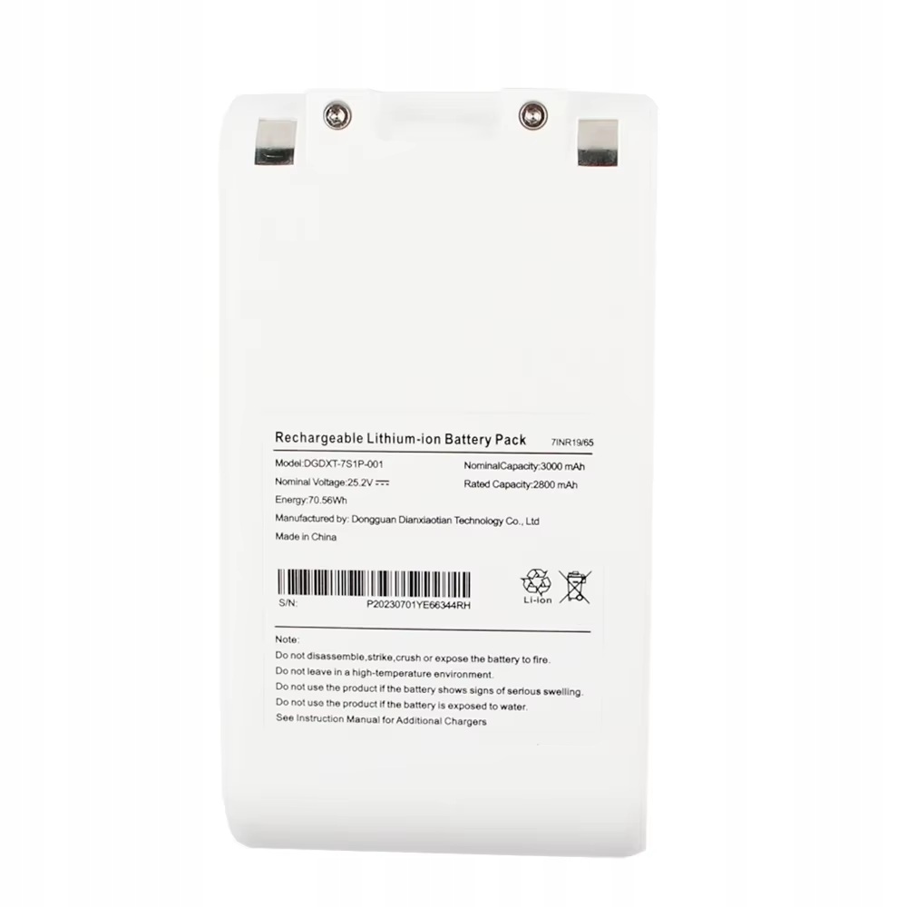 Bateria do Xiaomi Mi Vacuum Cleaner G9 G10 25,2V 3000 5000mAh - obrazek 8