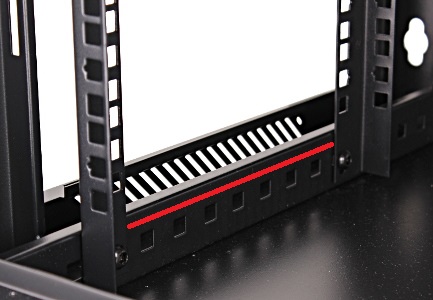 SZAFA RACK GETFORT 19 CALI 6U 600X450 WISZĄCA - obrazek 4