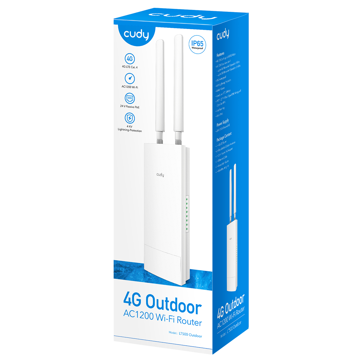 Router Cudy LT500_OD 802.11ac (Wi-Fi 5), 802.11n (Wi-Fi 4) - obrazek 6