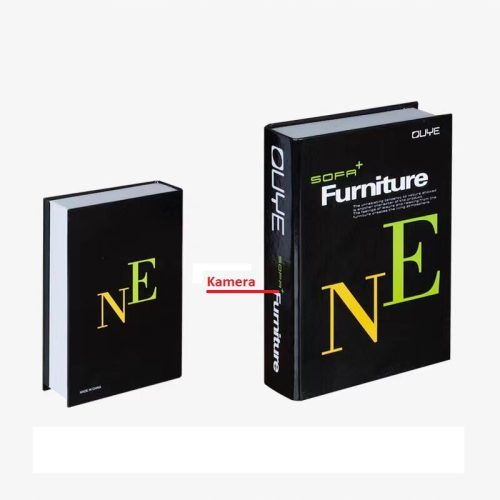 KAMERA SZPIEGOWSKA W KSIĄŻCE 4K ULTRA HD NOKTOWI...