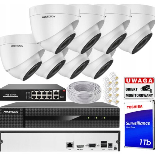 Zestaw do monitoringu Hikvision ZESTAW HIKVISION I...